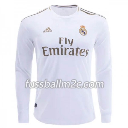 Fußballtrikots Real Madrid Heim Trikotsatz 2019-2020 Langarm